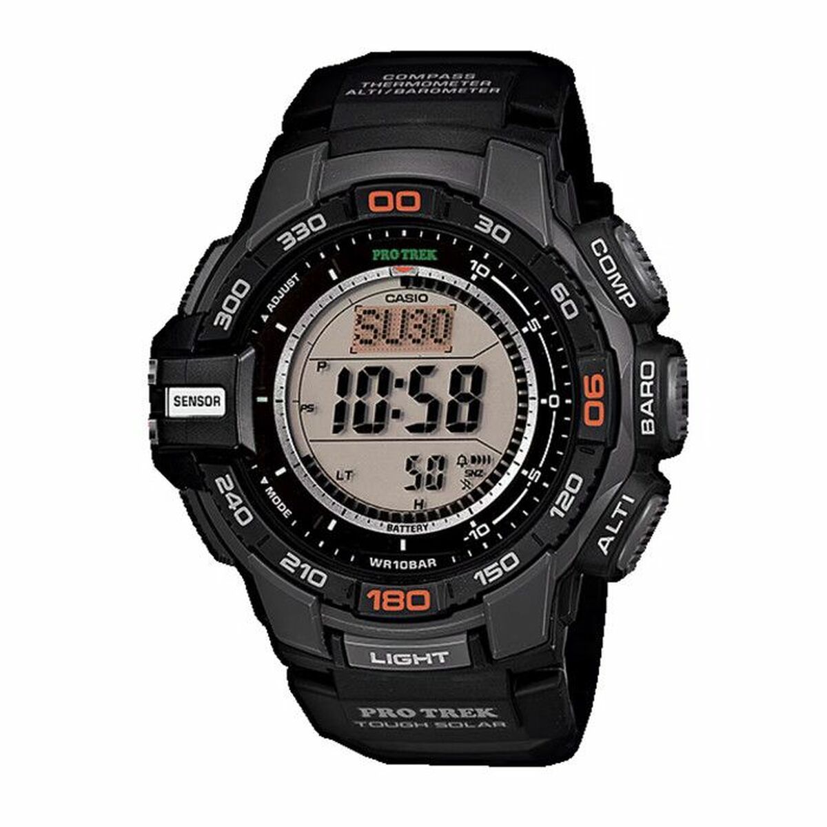 Men's Watch Casio Black-12