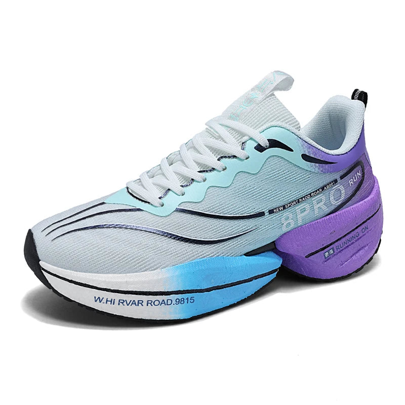 High Quality Customizable White Sneakers for Men and Women Casual Sports Running Shoes for Spring and Autumn Lace-Up Closure