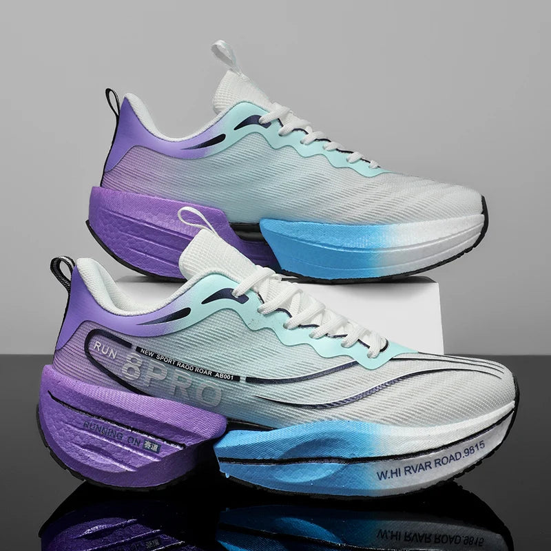 High Quality Customizable White Sneakers for Men and Women Casual Sports Running Shoes for Spring and Autumn Lace-Up Closure