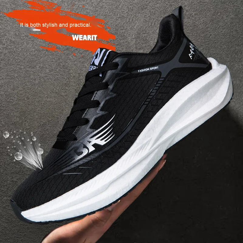 2026 NEW LEAO Men's Women's Casual Sports Shoes Ultra-Light Ultra-Soft Real Explosive Carbon Plate Cold-Adhesive Technology