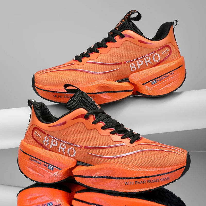 High Quality Customizable White Sneakers for Men and Women Casual Sports Running Shoes for Spring and Autumn Lace-Up Closure