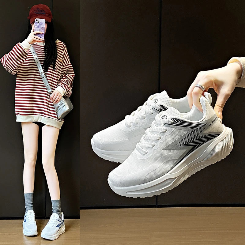 ZZH XZ816 Breathable Women's Casual Shoes, Lightweight and Soft Soled, Comfortable Women's Shoes