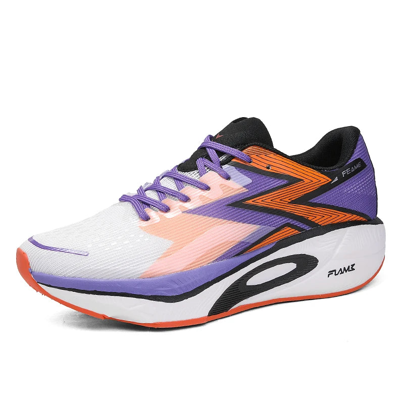 New Boys Girls Wide Toe Box Running Shoes logo Arch Support Super Light Weight Knitting Carbon Trainer Sports Shoe for Women Oem