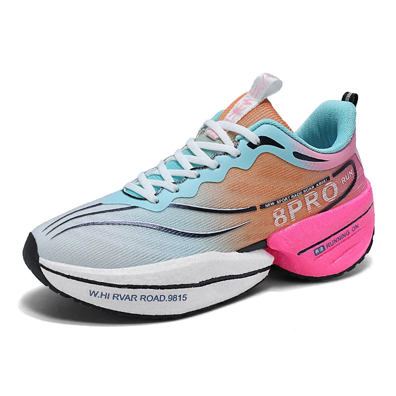 High Quality Customizable White Sneakers for Men and Women Casual Sports Running Shoes for Spring and Autumn Lace-Up Closure