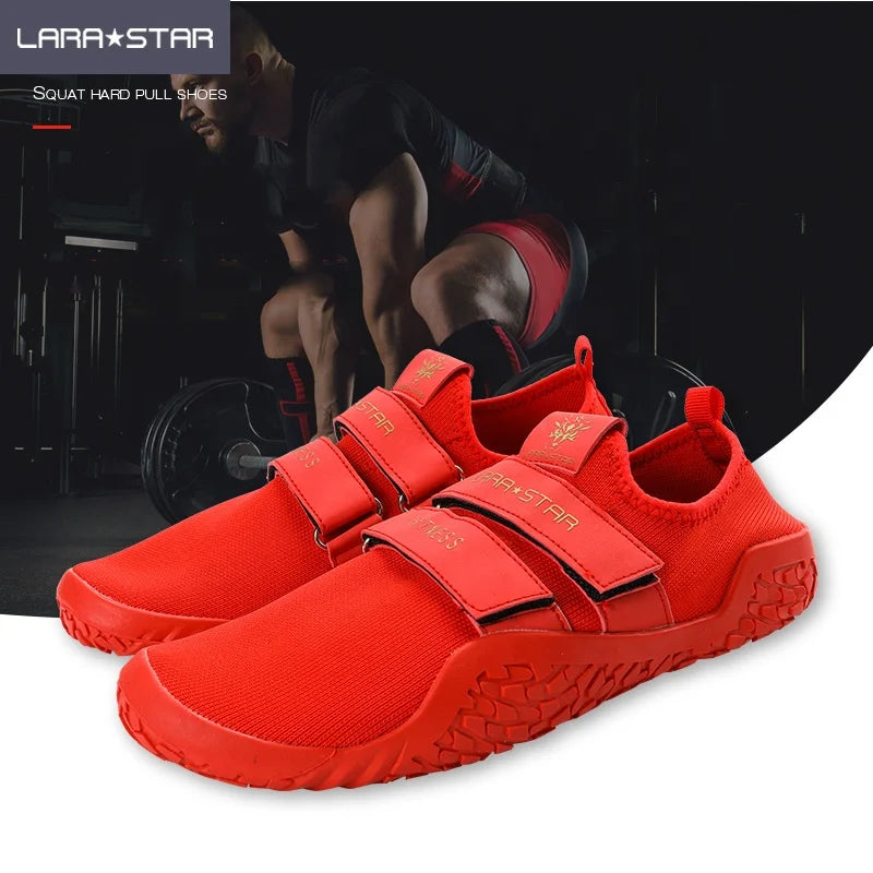 LS0068 Unisex Manufactured Squat Shoes Men and Women Exercise Walking Sports Fitness Shoes Multicolor Option Weightlifting Shoes