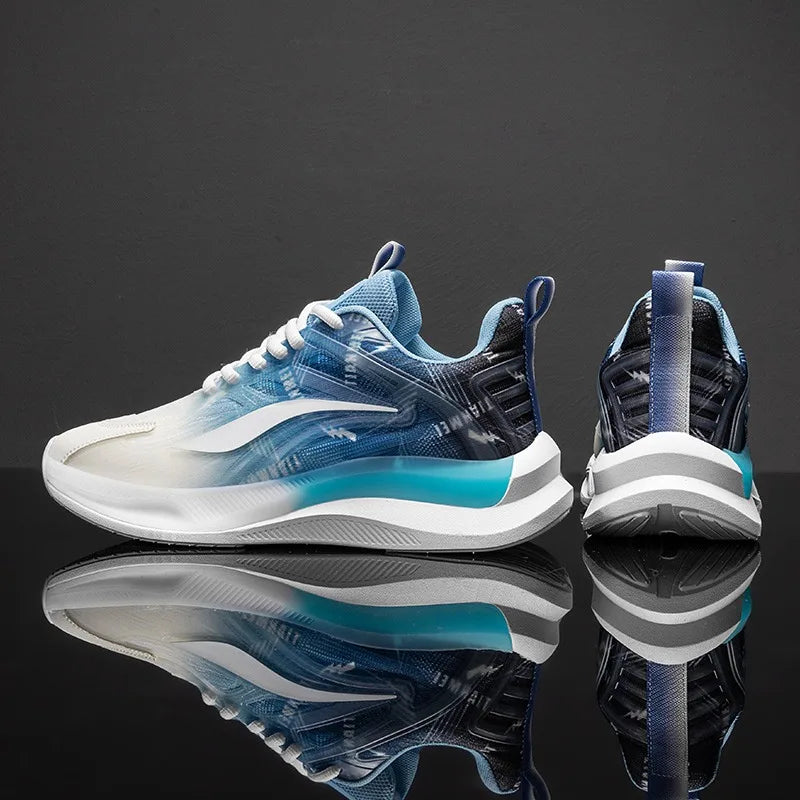 Fashion Shoes with Air Cushions Comfortable and Non-Slip Breathable and Shock-Absorbing Suitable for Men's Outdoor Activities