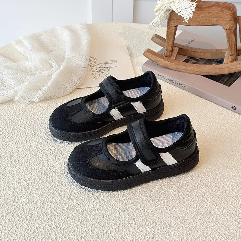2025 Children Casual Shoes for Girls Spring Autumn New Fashion Korean Style Soft Bottom Anti-slippery Versatile Catwalk Shoes