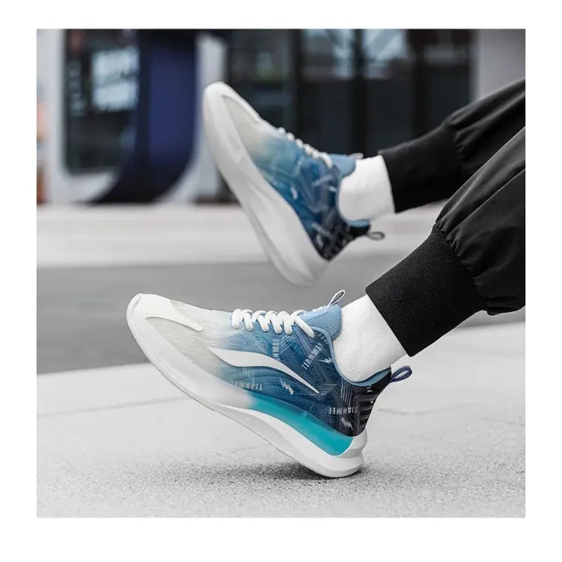 Fashion Shoes with Air Cushions Comfortable and Non-Slip Breathable and Shock-Absorbing Suitable for Men's Outdoor Activities