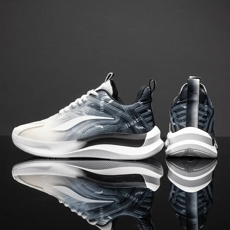 Fashion Shoes with Air Cushions Comfortable and Non-Slip Breathable and Shock-Absorbing Suitable for Men's Outdoor Activities