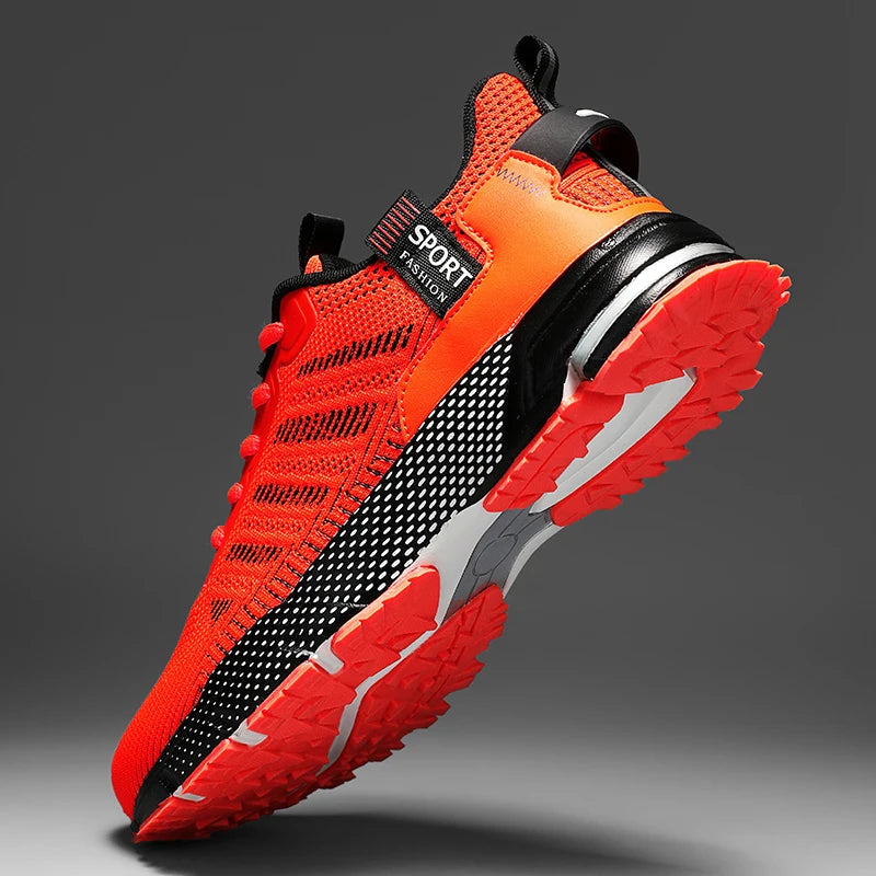 Men's Fashion Sneakers Breathable Comfortable Lightweight Walking Shoes Casual Sports Running Tennis Gym Training Shoes for Men