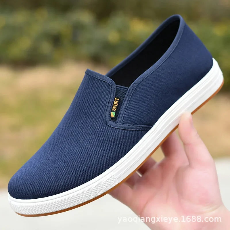 Zapatos Hombre men's canvas shoes, casual sports shoes, men's comfortable men's board shoes, new black sports shoes
