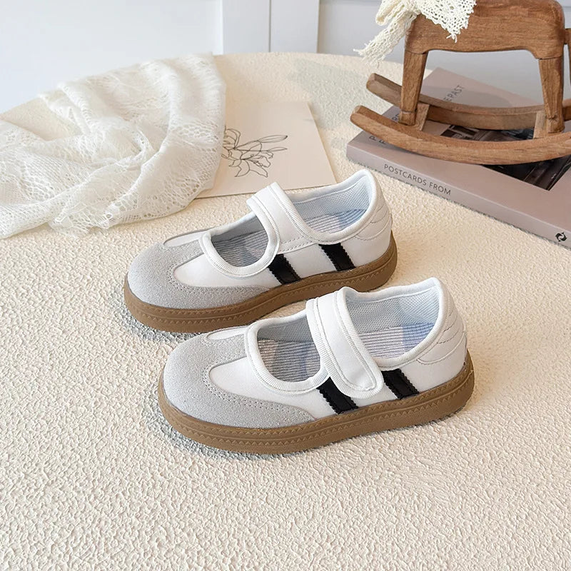 2025 Children Casual Shoes for Girls Spring Autumn New Fashion Korean Style Soft Bottom Anti-slippery Versatile Catwalk Shoes