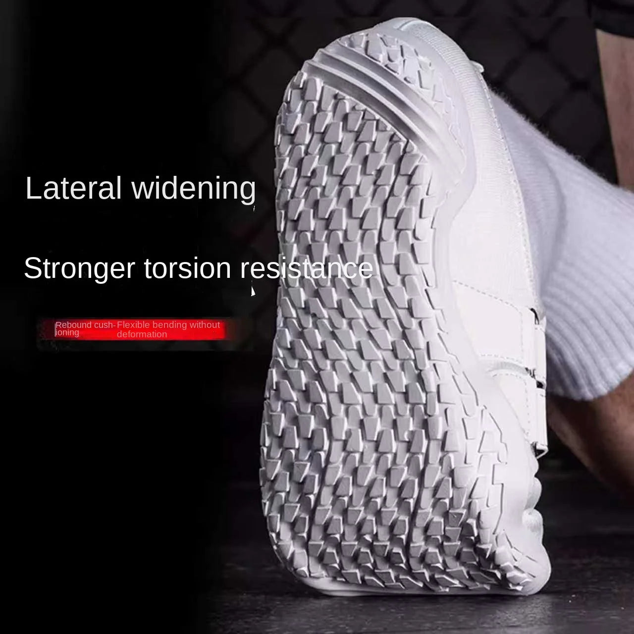 Ultra-light anti-slip indoor fitness shoes, men's and women's squat deadlift shoes, special silent indoor sports treadmill, yoga