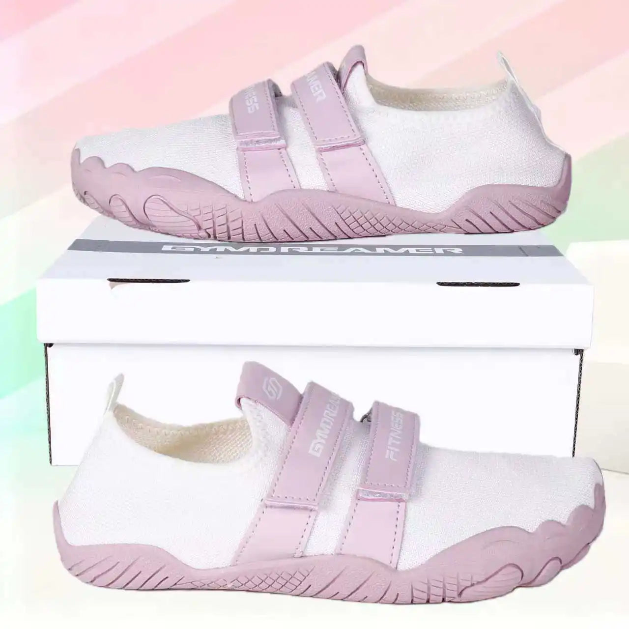 Ultra-light anti-slip indoor fitness shoes, men's and women's squat deadlift shoes, special silent indoor sports treadmill, yoga