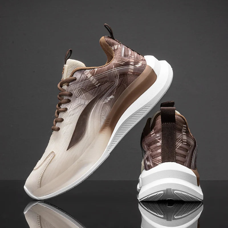 Fashion Shoes with Air Cushions Comfortable and Non-Slip Breathable and Shock-Absorbing Suitable for Men's Outdoor Activities