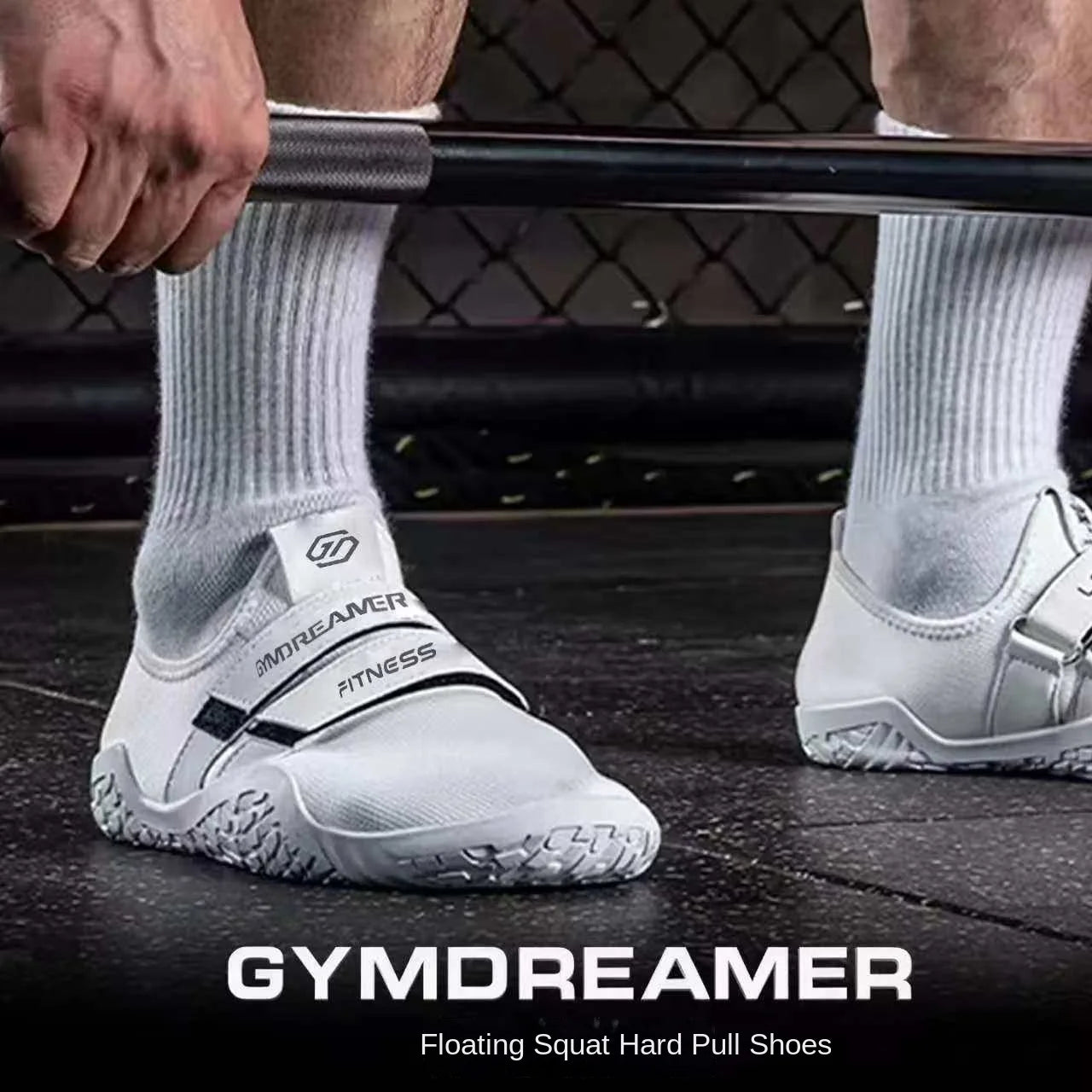 Ultra-light anti-slip indoor fitness shoes, men's and women's squat deadlift shoes, special silent indoor sports treadmill, yoga