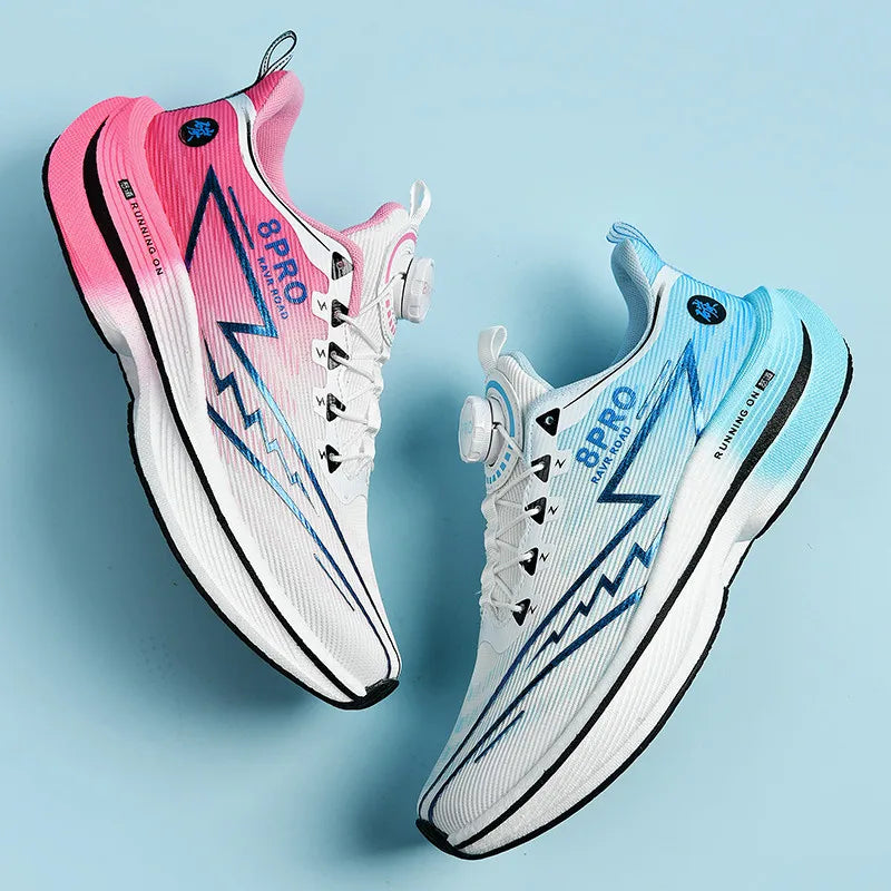 Athletic Running Shoes Men Professional Carbon Board Marathon Sports Breathable Lightweight Women Comfortable Casual Sneakers