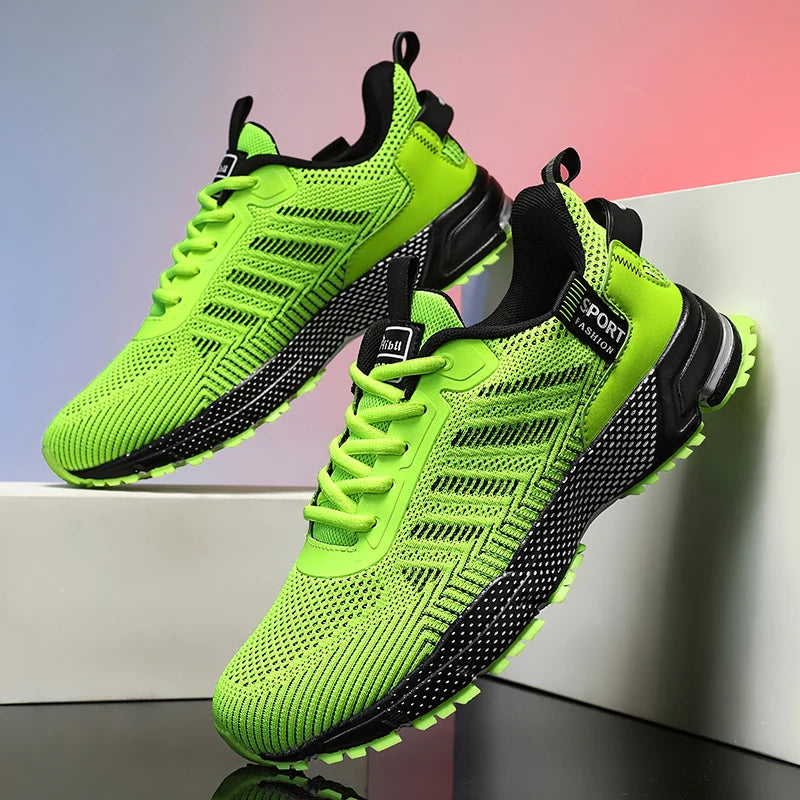 Men's Fashion Sneakers Breathable Comfortable Lightweight Walking Shoes Casual Sports Running Tennis Gym Training Shoes for Men