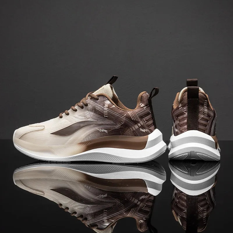 Fashion Shoes with Air Cushions Comfortable and Non-Slip Breathable and Shock-Absorbing Suitable for Men's Outdoor Activities