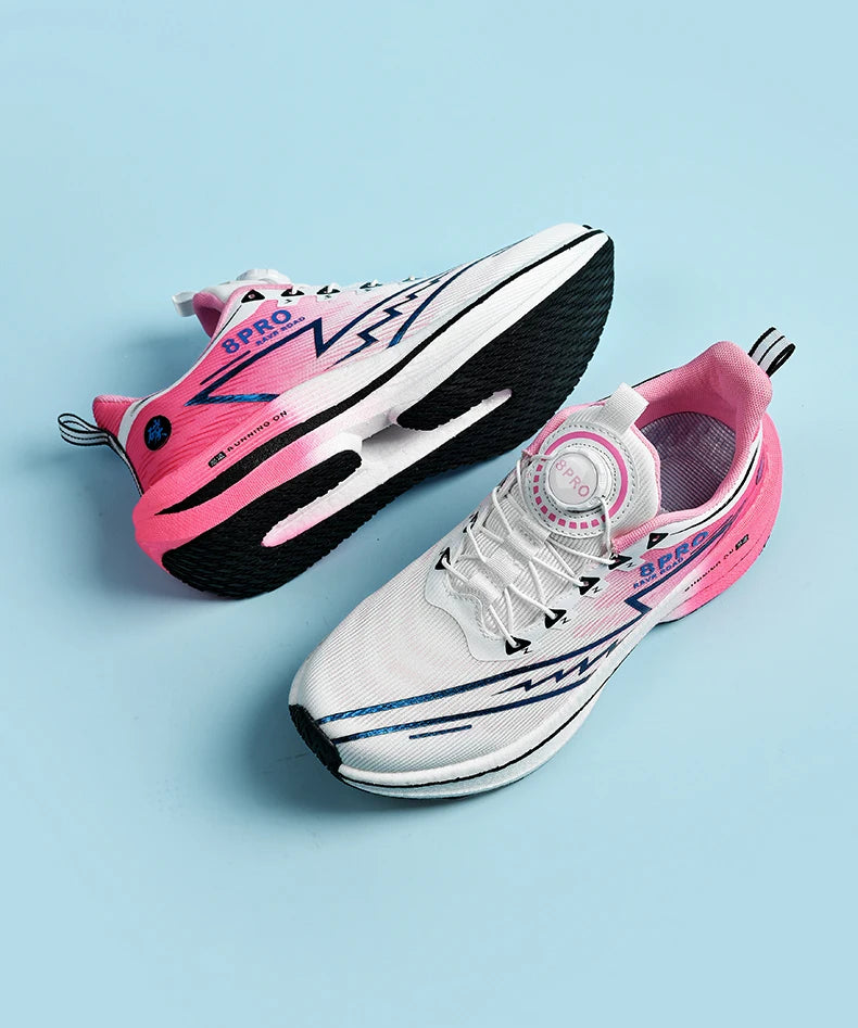 Athletic Running Shoes Men Professional Carbon Board Marathon Sports Breathable Lightweight Women Comfortable Casual Sneakers