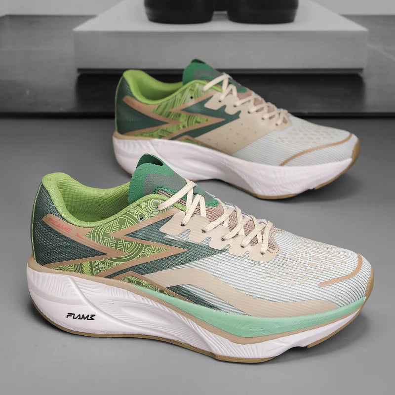 Men's Casual and Comfortable Solid Color Wear-Resistant Jogging Shoes, Breathable and Easy-To-Wear Sports Shoes with Adjustable Shoelaces, Non-Slip and Comfortable for Outdoor Exercise