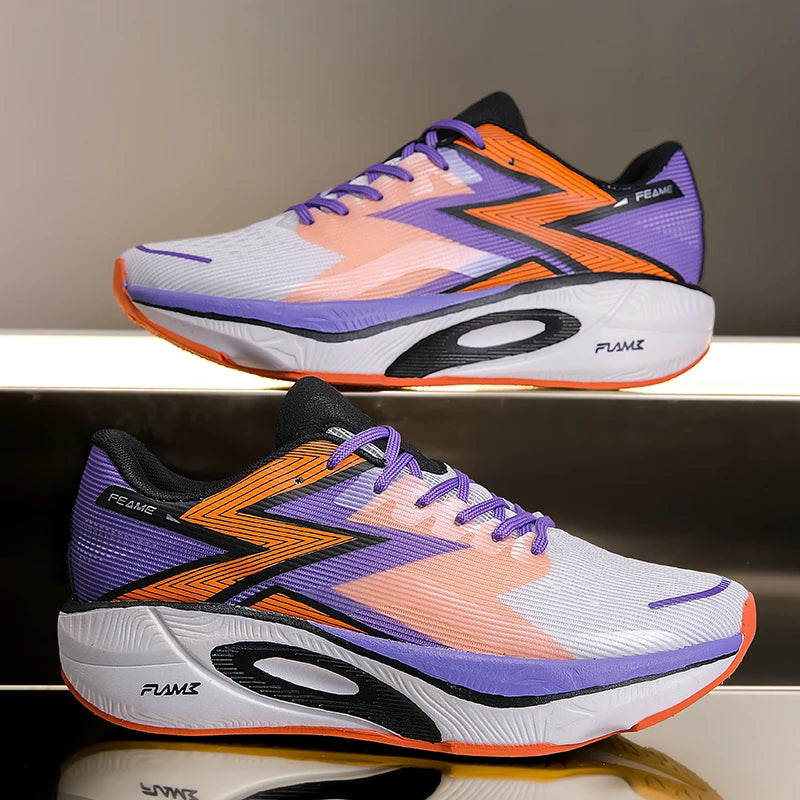 Men's Casual and Comfortable Solid Color Wear-Resistant Jogging Shoes, Breathable and Easy-To-Wear Sports Shoes with Adjustable Shoelaces, Non-Slip and Comfortable for Outdoor Exercise