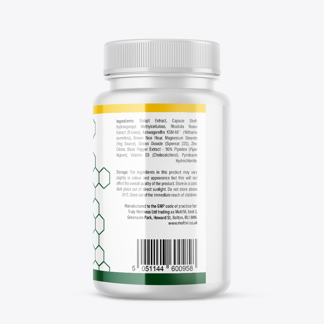 Shilajit KSM-66® Complex Supplement